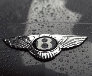пазл Бэ́нтли логотип, британского производителя автомобилей. Bentley